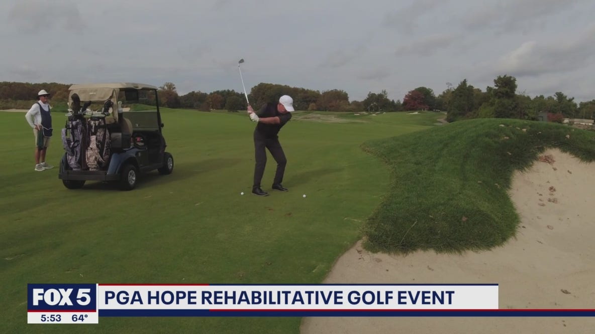 PGA HOPE rehabilitative golf event